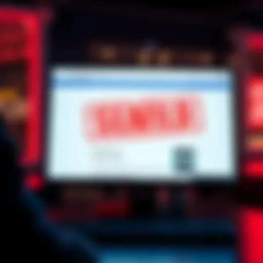 Screenshot of a Google search showing a fake Adalite site ranked above the official website, highlighting the need for caution.