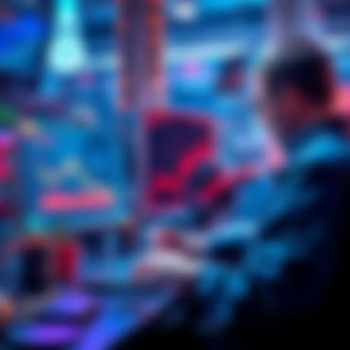 A trader using a platform to swap low-cap tokens, featuring a user-friendly interface and a variety of smaller assets.