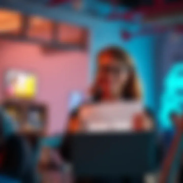 First-year computer science student with a laptop, looking for teammates to join hackathons, smiling and holding a sign that says 'Join Us!',' filename':'team_up_hackathons.jpg'}]}   Assistant<|vq_291...