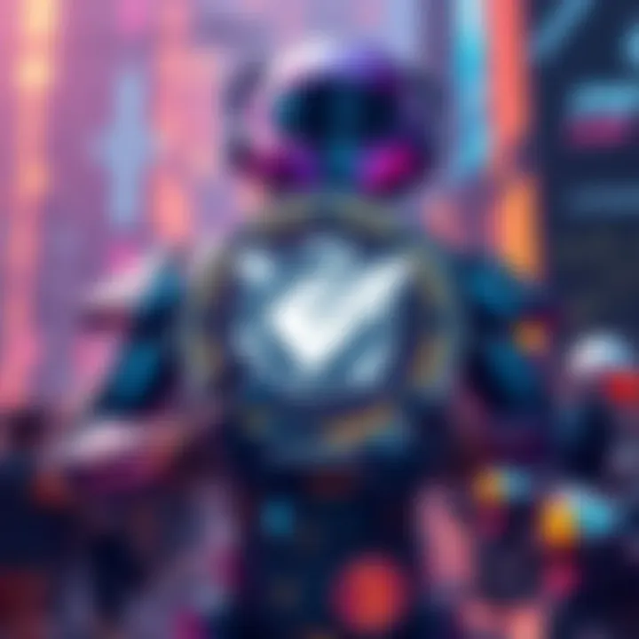 A visual representation of a tech company entering the cryptocurrency space with a wallet icon, symbolizing the future of Web3.