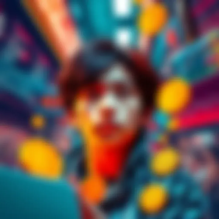 A 16-year-old in Japan contemplating ways to buy Solana for meme coin trading without ID, surrounded by charts and crypto symbols.