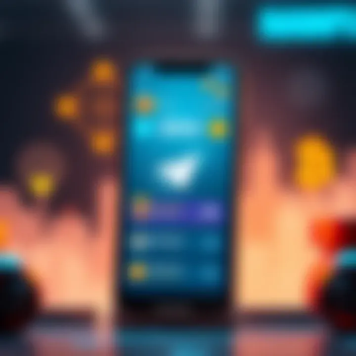 A screenshot showing a Telegram Mini App that features a casual game and DEX wallet options, with players earning points while interacting with the wallet.