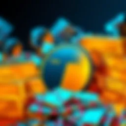 Tether logo displayed with gold bars stacked beside it, symbolizing its position as the largest independent gold holder.