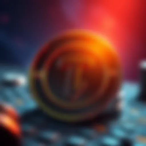 Tether's logo with a Big Four accounting firm emblem in the background, symbolizing the upcoming audit of USDT reserves.