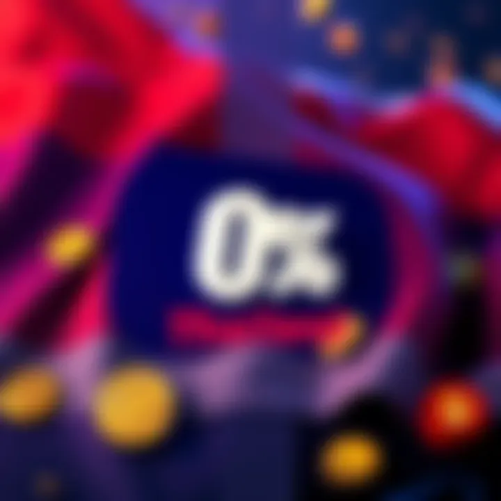 A digital graphic showing Thailand's flag with cryptocurrency symbols and a 0% tax sign