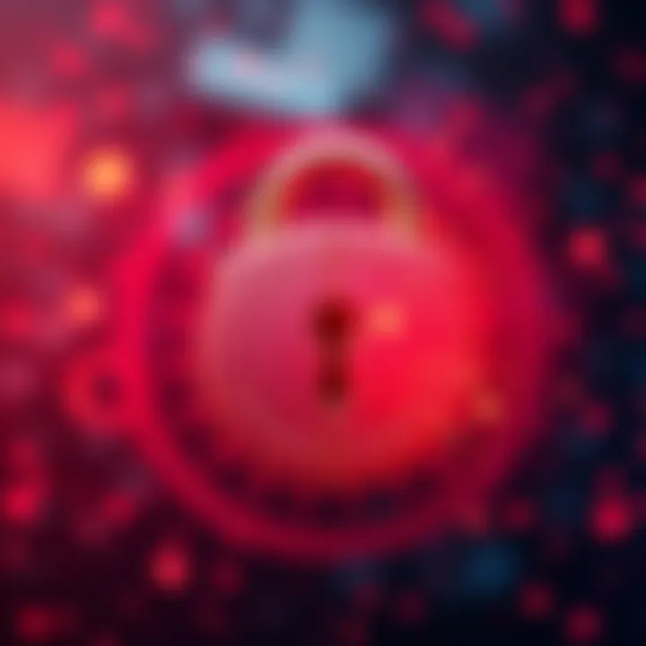 THORChain Security Breach Graphic showing THORChain logo with a broken lock, symbolizing the $10 million hack and RUNE's price drop