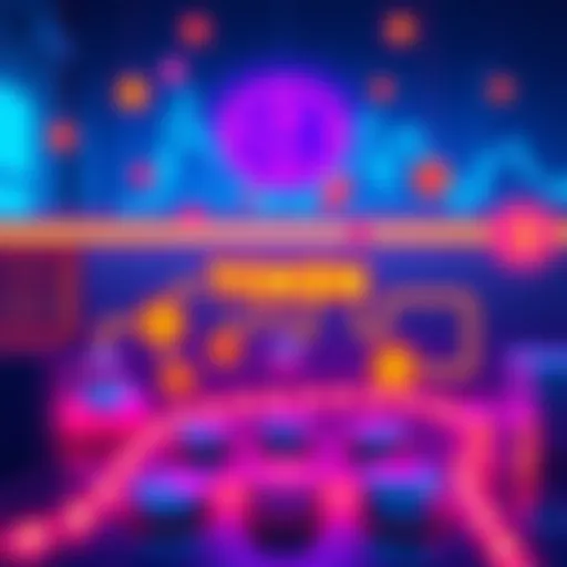 Illustration showing the flow of tokens from PumpFun to PumpSwap, highlighting the steps of trade history tracking.
