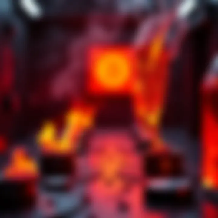 A visual representation of token accounts showing some tokens burned and others remaining, highlighting the differences in reclaimable SOL amounts.