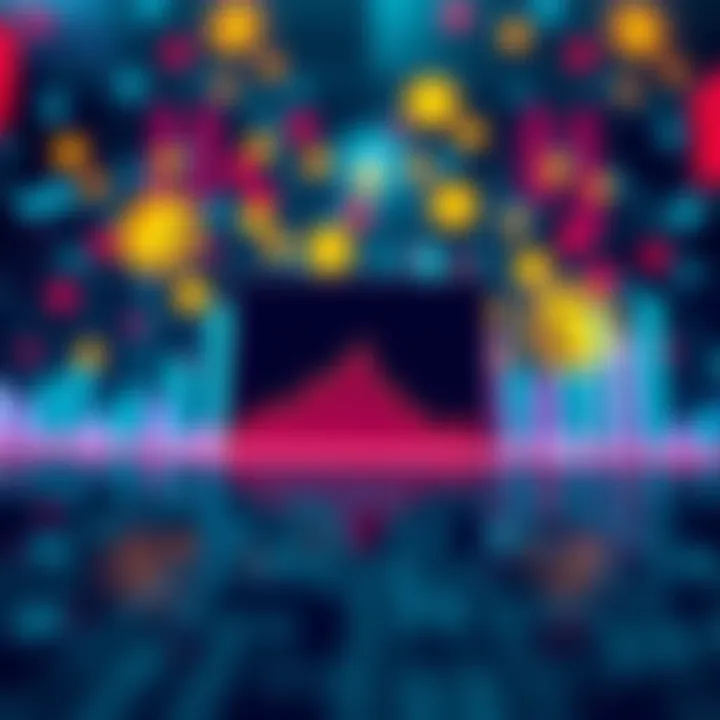 Graph showing initial findings from the Token Gateway exploit with digital currency symbols in the background