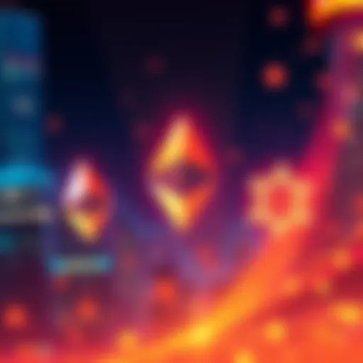 Illustration showing Ethereum, Solana, and HyperEVM logos representing their role in USDC circulation