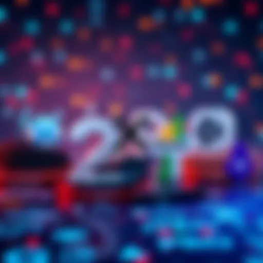 A group of major company logos representing those holding XRP in 2026, with a digital background of cryptocurrency symbols.