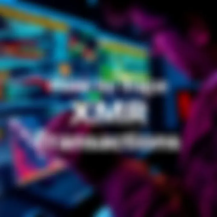 A person analyzing Monero transaction details on a digital device