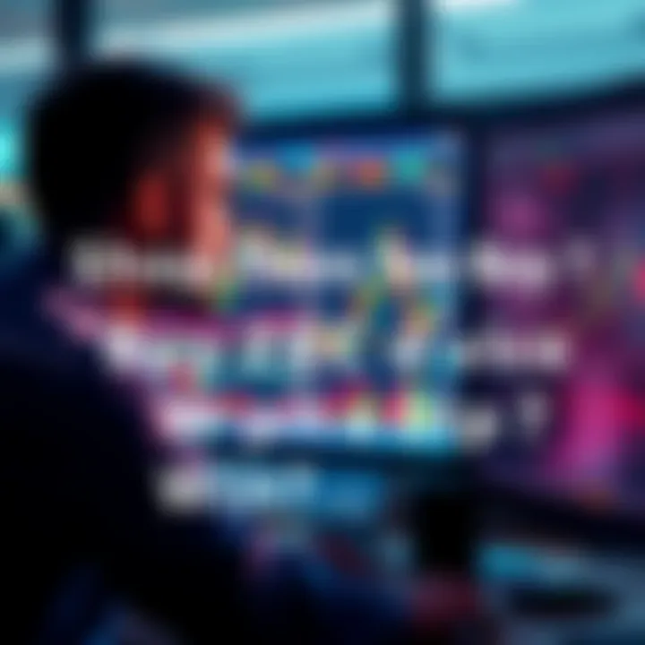 A trader looking at a chart on a computer screen, contemplating whether to buy ZEC now or wait for a price dip.
