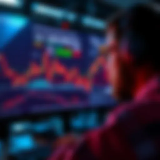 A trader analyzes Ethereum charts on a computer screen, reflecting on their trading experiences in crypto.