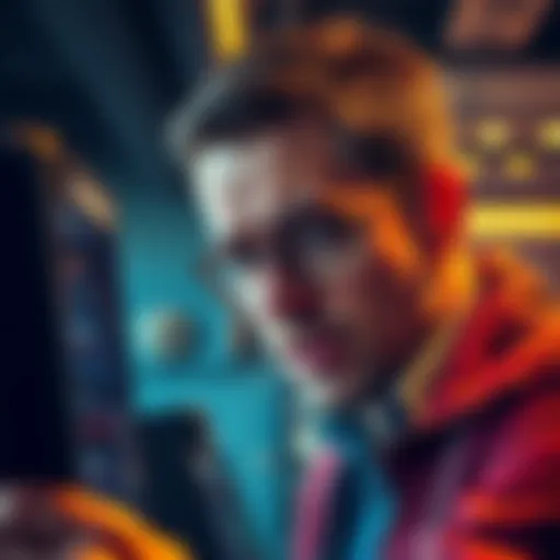 Trader looking frustrated while trying to sell a coin on Coinbase after a large price surge