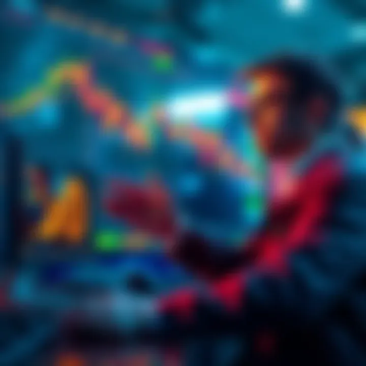 A trader confidently analyzes Bitcoin charts while opening a long position worth millions, indicating strong market confidence.