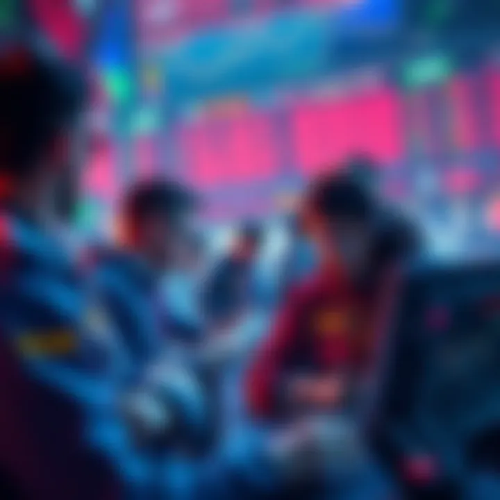 A group of traders actively engaging in zero-fee trading on LIT's PerpDEX while BTC values decline