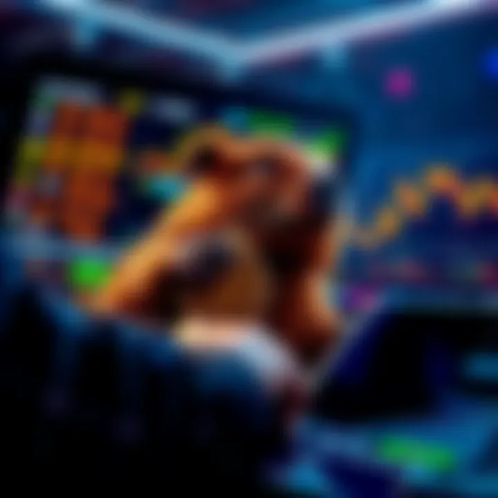 Trading Beaver Bucks for KAS A person trading Beaver Bucks for KAS on a digital platform, showcasing financial transactions and market trends.