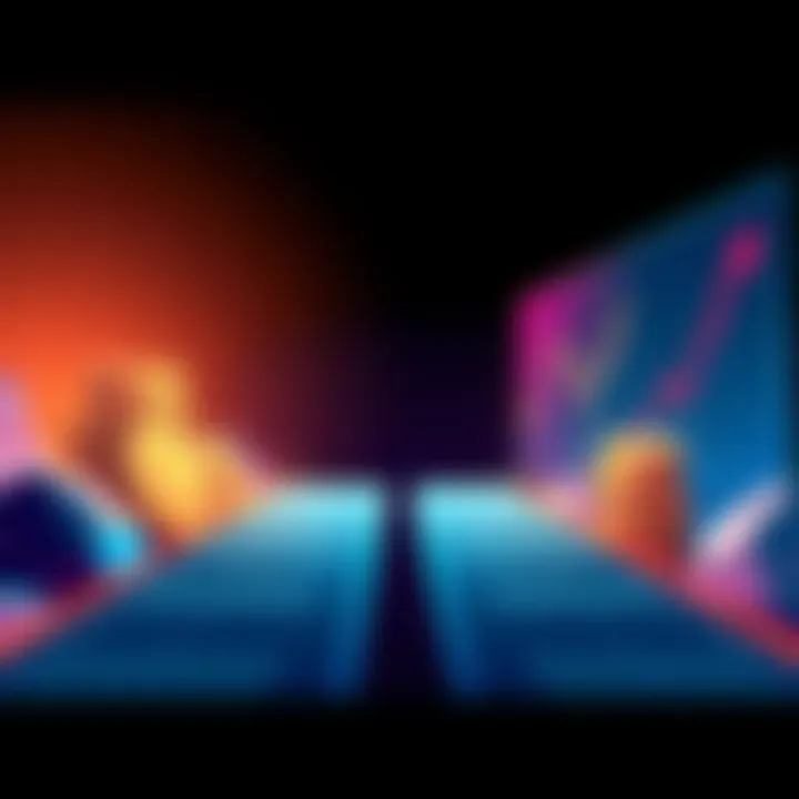 A digital illustration showing two paths: one leading to a stack of coins for holding and the other to a graph representing trading activity.