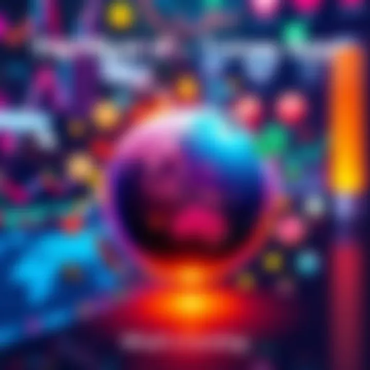 A vibrant graphic showing diverse assets like cryptocurrencies, stocks, and commodities with a globe symbolizing over 150 countries connected for trading.