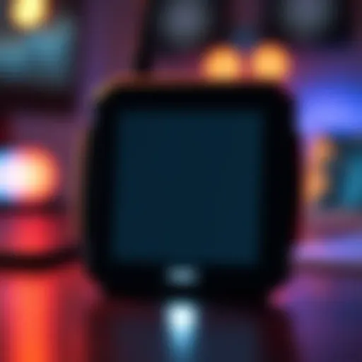 A Trezor 1s device showing a faint screen, highlighting usability issues.