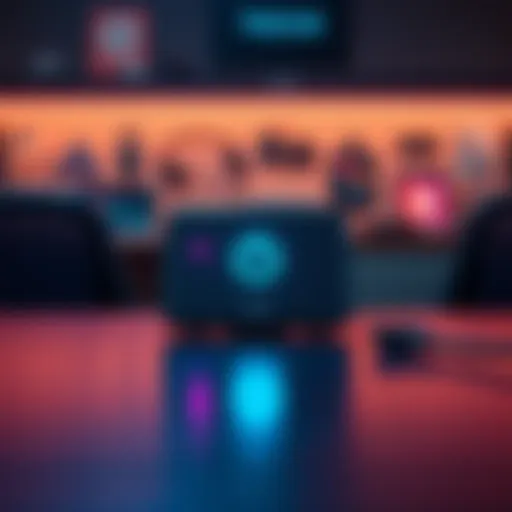 Trezor 7 cryptocurrency hardware wallet displayed on a table, showing a power button issue