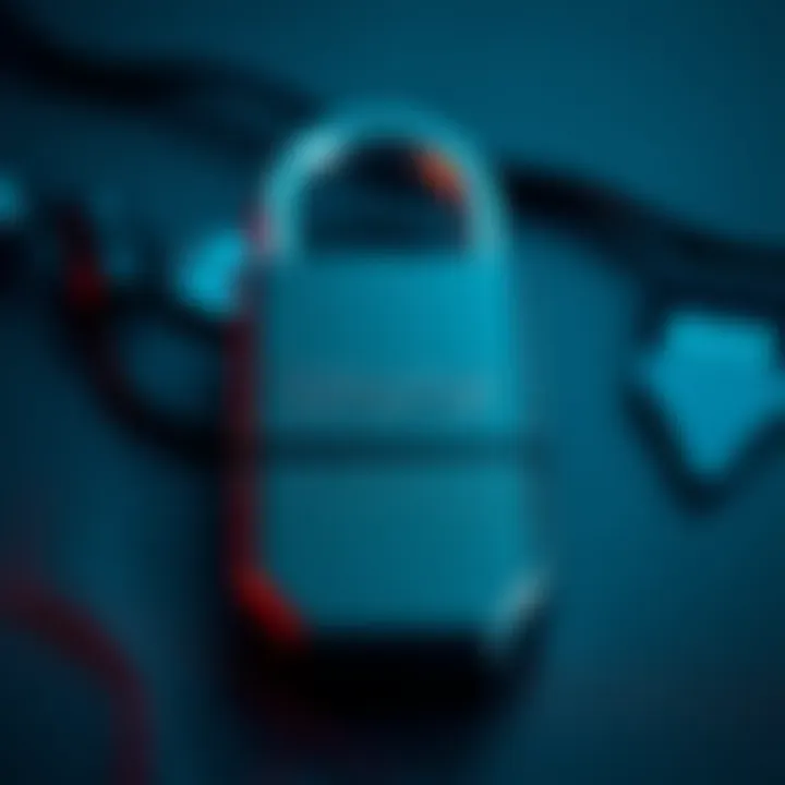 Close-up of Trezor Keep Metal device showing its 4-letter word limitation feature on a stylish background