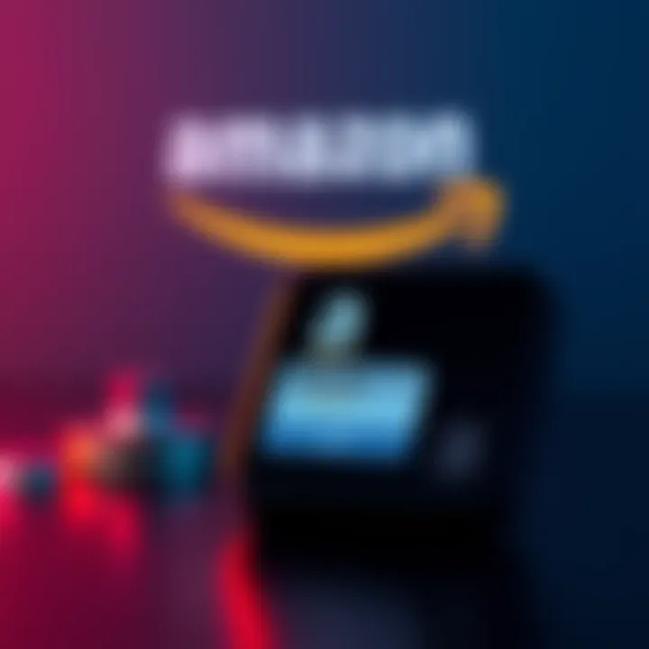 A Trezor Safe 3 device displayed with an Amazon UAE logo in the background, highlighting the online purchase option.