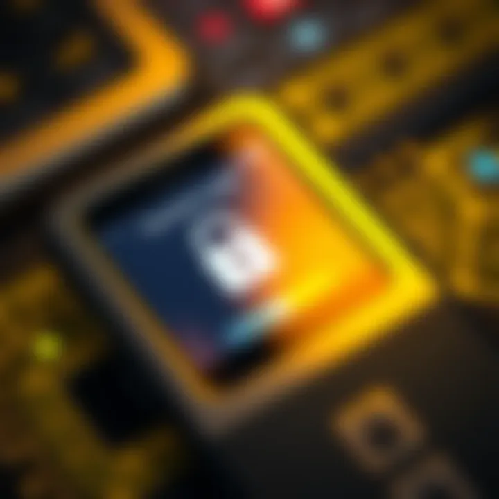 A close-up view of a Trezor Safe 7 device showing the new Session Lock feature on its screen, emphasizing user convenience and security.
