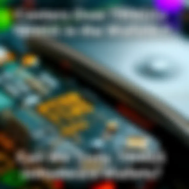 Concerns Over TRNGs in Hardware Wallets A close-up of a hardware wallet and a digital rendering of random number generation technology, highlighting security issues in crypto wallets