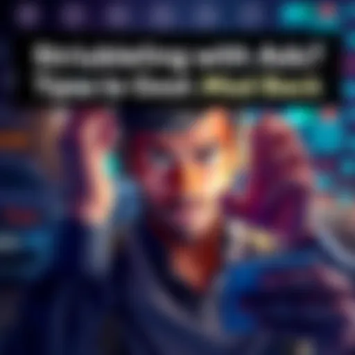 A frustrated person looking at a device screen with missing ads, showing concern about ad visibility.