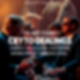 Members of the Trump family engaged in conversation about cryptocurrency transactions