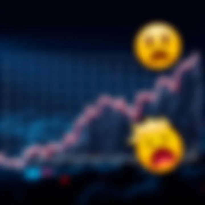 A graph showing a steep decline representing the Trump family's cryptocurrency losses, with a shocked emoji in the corner.