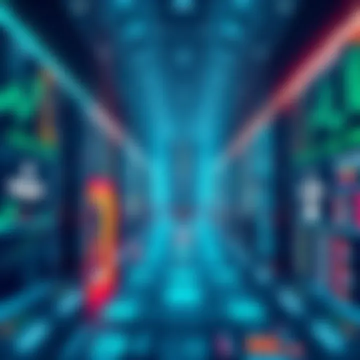 Cover illustration showing a digital market with logos of Aberdeen, Archax, and Lloyd's Banking Group, symbolizing major transactions in the financial sector.