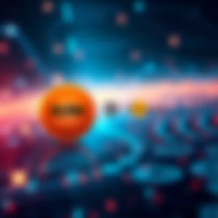 Visual representation of the $UNI token from Uniswap launching on the Solana blockchain, featuring logos of Uniswap and Solana with a digital backdrop, symbolizing decentralized finance.
