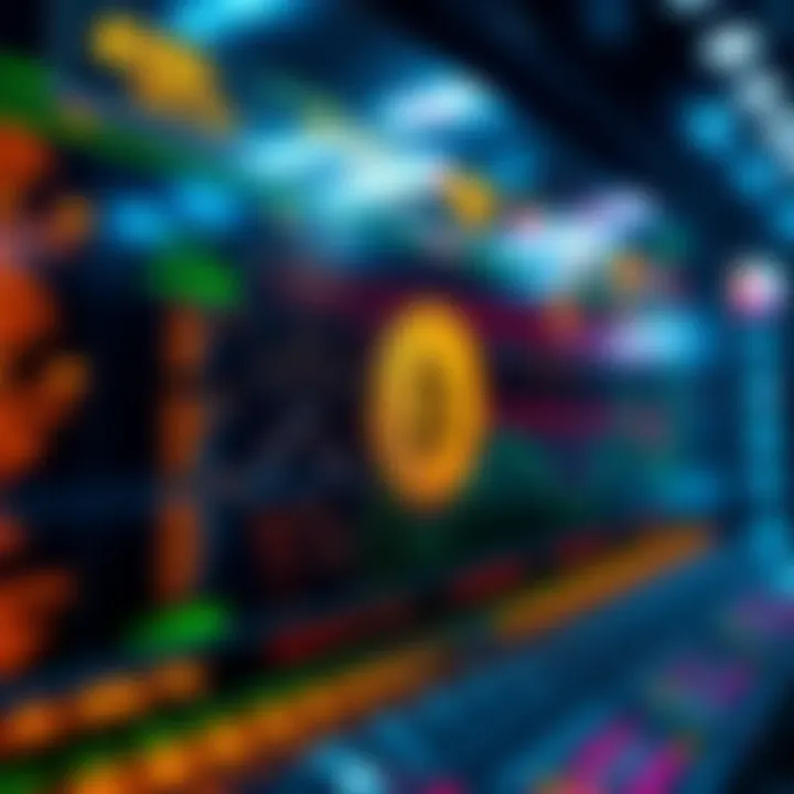 A digital ledger screen displaying an unfamiliar cryptocurrency along with recognized assets