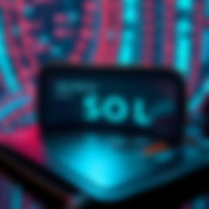 A graphic showing a digital wallet with small amounts of SOL being transferred from similar-looking addresses, highlighting security concerns.
