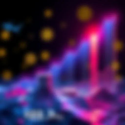 A graphic showing a rising chart indicating the growth of the U.S. money supply to $22.7 trillion, with Bitcoin symbols in the background