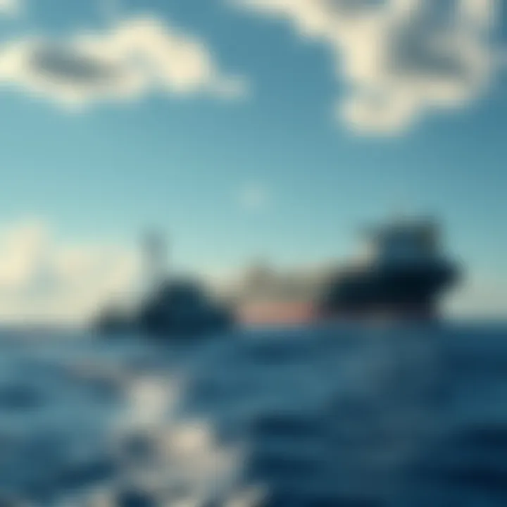 A US Coast Guard vessel approaches a large oil tanker at sea, highlighting the recent seizure connected to Venezuela.