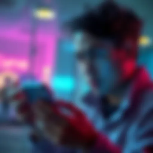 User frustrated with KYC process A person looking at their phone with a worried expression, symbolizing frustration with the Curve account KYC check process.