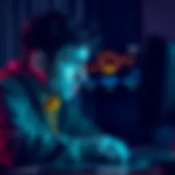 A person looking worried while checking their Trezor wallet on a computer, representing the frustration of missing Bitcoin funds