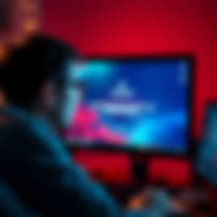 A person looking frustrated at a computer screen showing an error message related to mainnet migration