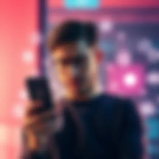 A person looking confused and frustrated while checking their phone, surrounded by icons representing account status and KYC issues.