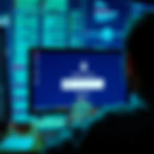 A frustrated person looks at a computer screen showing a privacy error message while trying to access their Kraken account.