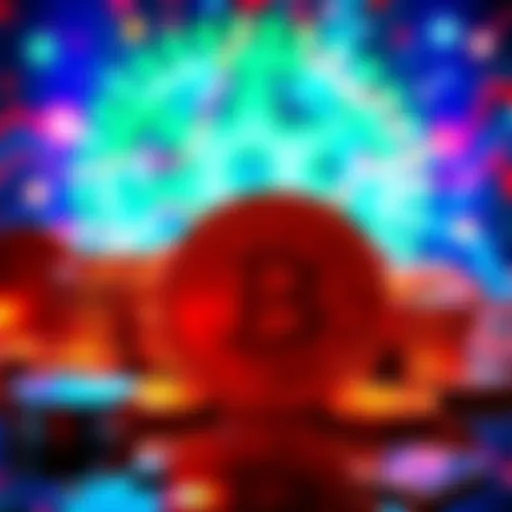 Trading announcement for the VanEck Solana ETF with crypto symbols in the background