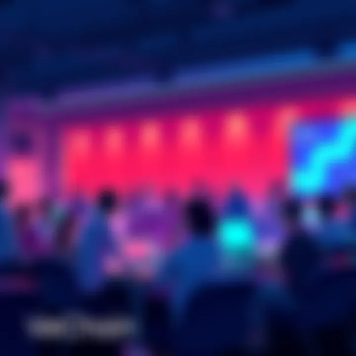 People engaging in an online discussion about VeChain's latest developments and innovations