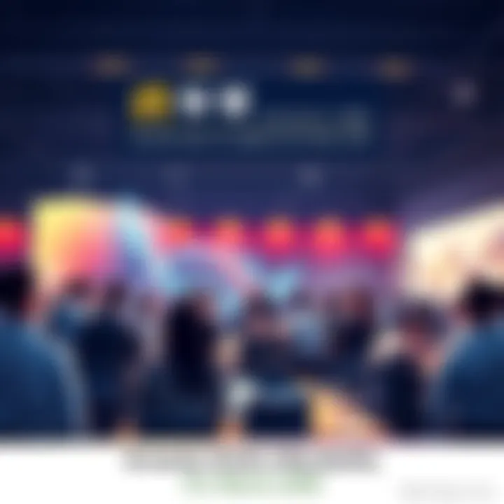 People discussing VeChain's latest updates and innovations in a community setting