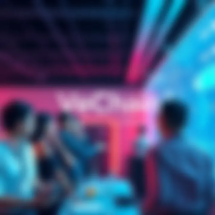 People engaging in a discussion about VeChain updates and initiatives in a forum setting.