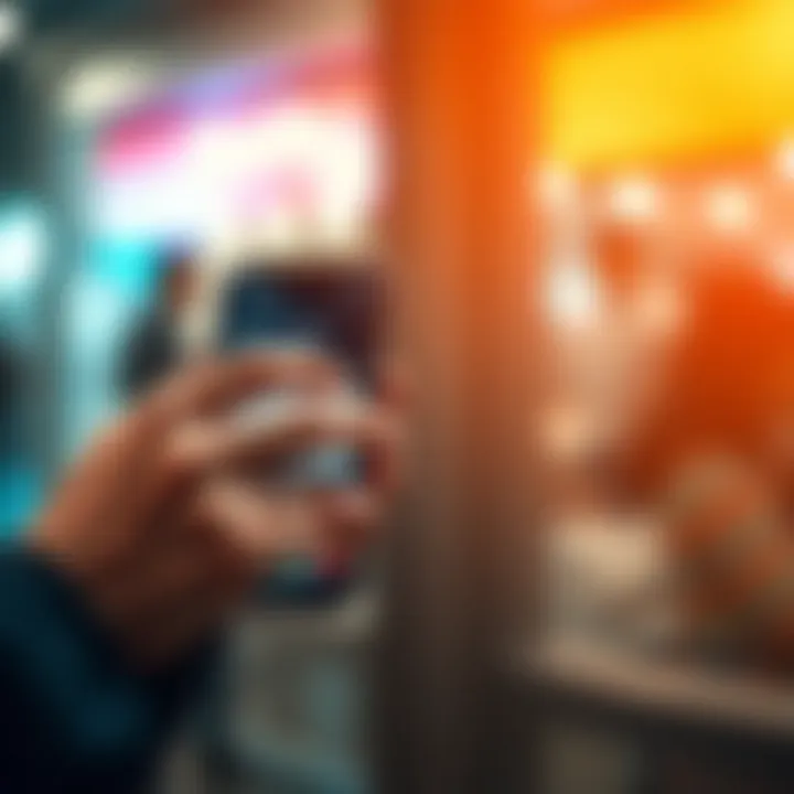 A person checking their phone app for crypto sender verification on Revolut after a Solana withdrawal