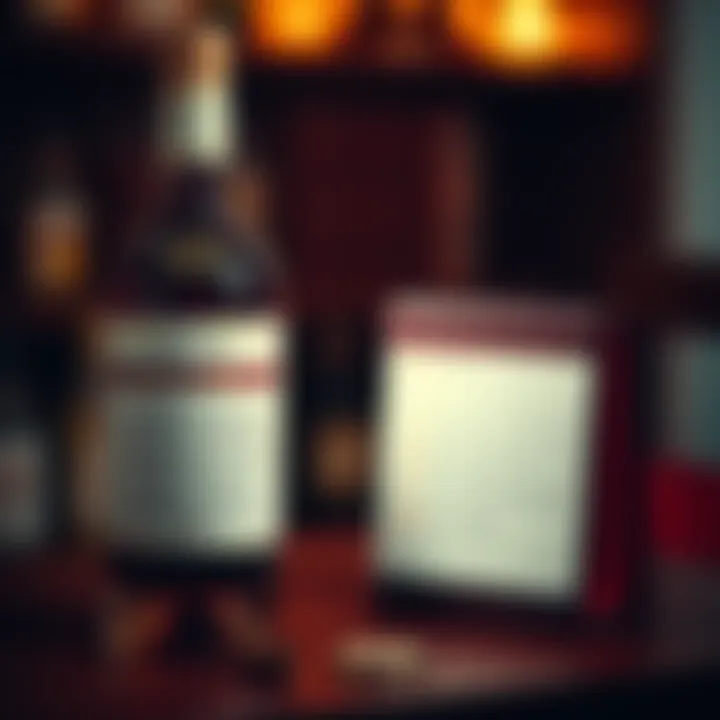 A bottle of vintage wine beside a calendar showing last year's date, symbolizing predictions made a year ago that have come true.
